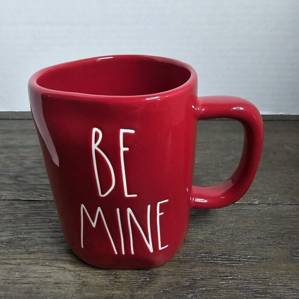 NWT Rae Dunn Artisan Be Mine Red Valentine's Day Coffee Mug 2020